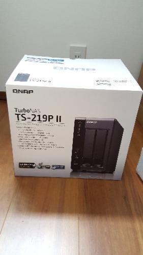 QNAP TS-219P Ⅱ  Turbo NAS + HDD2個