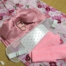 浴衣 ピンク色 桜柄 5点セット