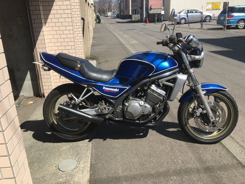 Kawasaki バリオス 250A I型 カスタムペイント