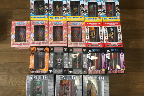 ONE PIECE BIGロンググラス まとめ売り