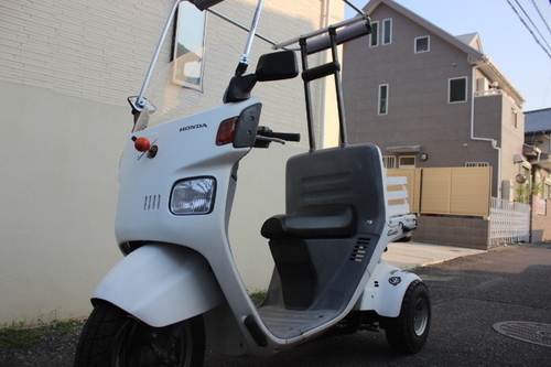 ホンダ　ジャイロキャノピー　サーフボードキャリア付き　ミニカー登録