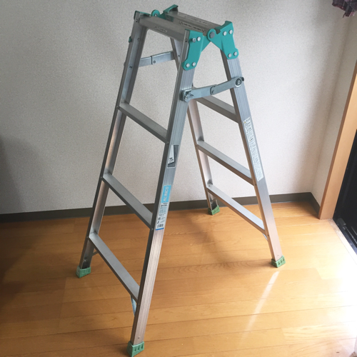 中古 軽量 はしご兼用脚立