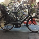 新車ブリヂストン子供乗せ電動自転車 ハイディ ツー クロツヤケシ HY6C38