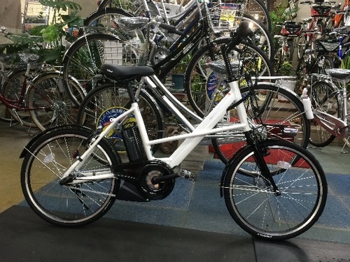 新車ヤマハ電動自転車 パス シティX クリスタルホワイト