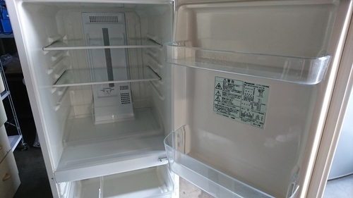 Panasonic ノンフロン冷凍冷蔵庫 2011年製 NR-B143WB-WS 白 パナソニック　【凹みあり】