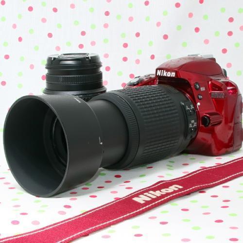 参考写真アリ】Wi-Fi対応可能☆Nikon D3300 ダブルズームキット☆