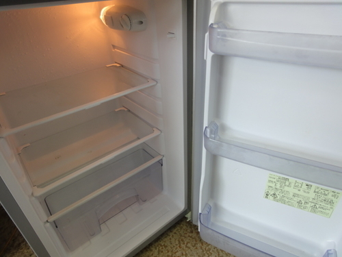 シャープノンフロン冷凍冷蔵庫 SJ-H12W-S 2014年製