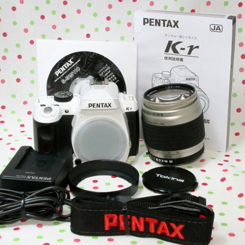 参考写真アリ】大人気ホワイト☆Pentax K-r レンズキット | procomm.ca