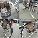 【値引きいたしました！】　★★★　幼児３人乗りモデル！【ＢＳアンジェリーノ】　ＢＳ製リアバスケット付き！　お届けいたします！　★★　［注：非電動タイプ－電動アシスト自転車ではありません。］