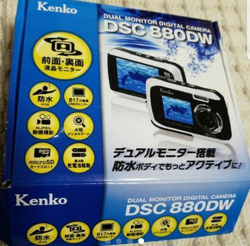 Kenko デュアルモニターデジタルカメラ DSC880DW IPX8相当防水 DSC880DW