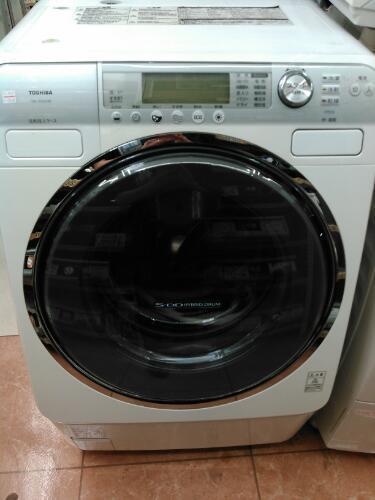 TOSHIBA 2007年式 9/6kg  ドラム式洗濯機　TW-170VD(W)
