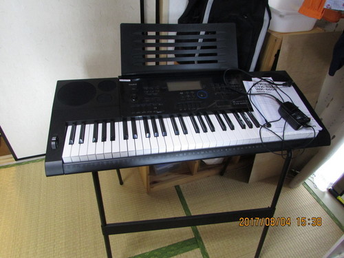 キーボード売ります　CASIO CTK-6200