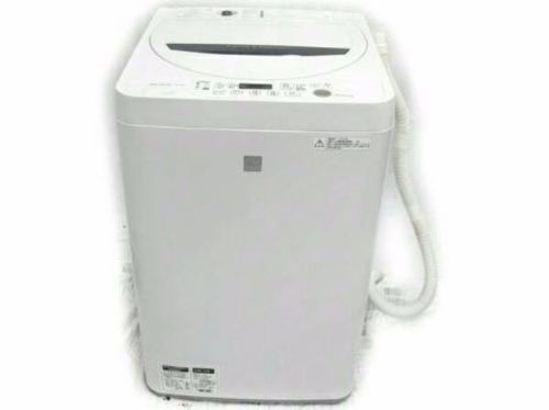 2016年式4.5キロSHARP風乾燥付き洗濯機です！ 取り扱い説明書付きです 配送無料です