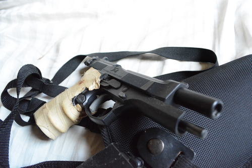 マルイ　ベレッタM92 タクティカルマスター　ホルスター付き