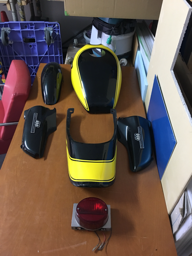 ゼファー400 ZⅡカウルセット