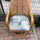 籐の座椅子　中古品　リサイクルショップ宮崎屋