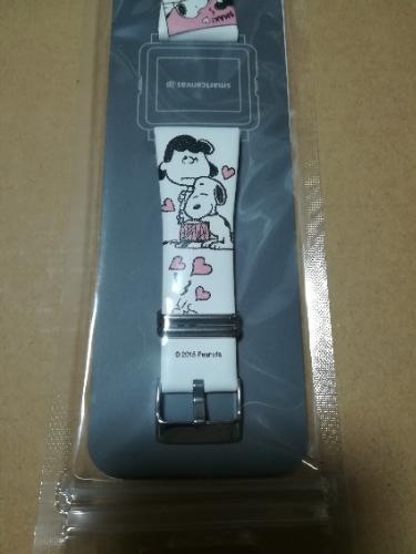 スヌーピーの腕時計バンド（未使用品）
