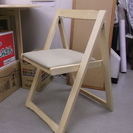 折り畳み椅子　２脚（木製）