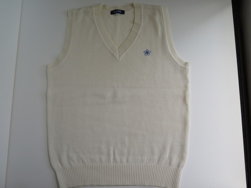 成東高校 制服 ベスト（白）ＬＬ www.inversionesczhn.com