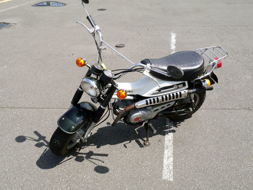 バンバン50 RV50 ブロックタイヤ 50cc 2スト 砂浜やダートコースにオススメ