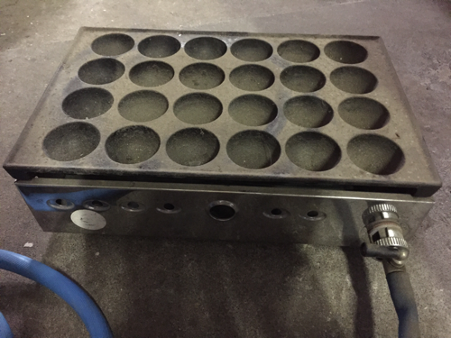 タコ焼き器 LPガス？都市ガス？