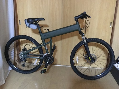 アメリカ軍用折り畳みmtb Masa 桶川のマウンテンバイクの中古あげます 譲ります ジモティーで不用品の処分