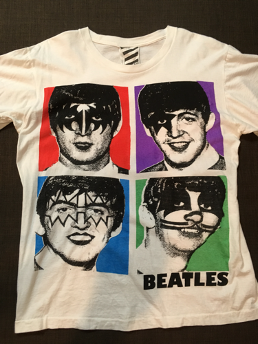 KISS BEATLES コラボTシャツ