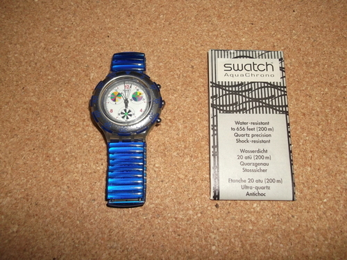 Swatch Aqua  Chrono　スウォッチ  アクアクロノ