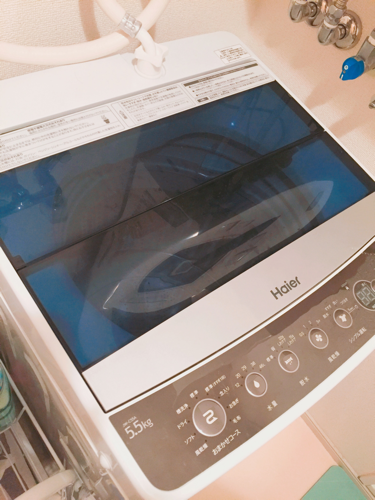 今年1月新品購入☆2016年式 Haier 5.5キロ 洗濯機