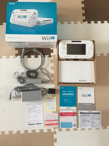 wii u BASIC SET 8GBほぼ新品