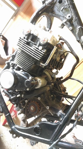 ★CB400SF 07モデル (NC39) 1万㎞走行実働 エンジン本体 メインハーネス　セルモーター　スプロケット　プラグ　フレーム