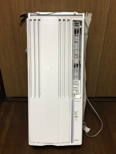 ●美品★CORONA/コロナ　ルームエアコン　ウインド型　窓用　CW-1614　2014年　6畳　リモコン付き　窓枠付き　冷房専用●