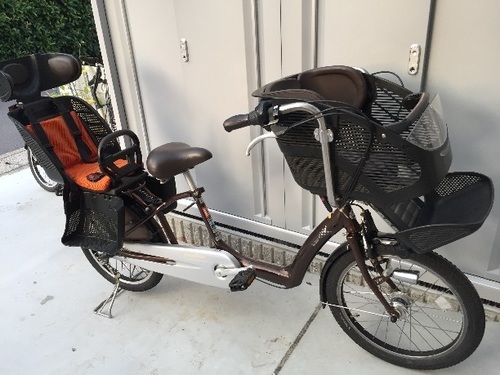 【取引中】子乗せ自転車 ブリヂストン アンジェリーノ プティット