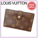 ルイヴィトン Louis Vuitton がま口財布 二つ折り ...