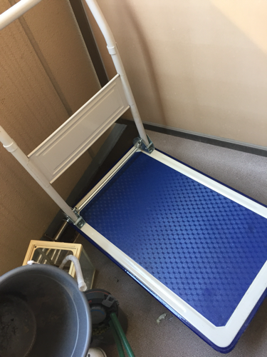 スチール台車☆引っ越しや作業に。