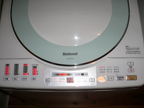 洗濯・脱水容量8.0kg 全自動洗濯機 NA-FS800