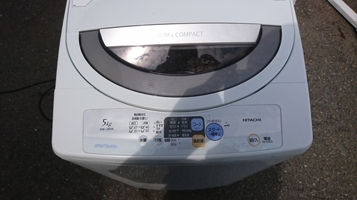 日立　全自動電気洗濯機 2009年 ５kg NW-SB56 HITACHI