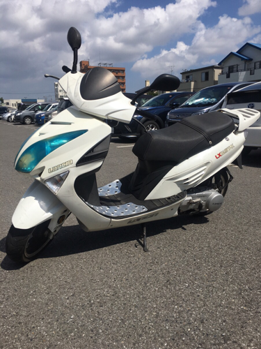 ※【売却確定済】ロンシン☆LX125T-X ファルコン125☆格安125cc☆鍵・書類付き☆経済的な原付2種ミドルスクーター☆県内〜近県格安配送☆全国陸送手配可能です☆