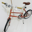 超美品 小型自転車 BRUNO 20インチ　７段変速　オシャレ自転車