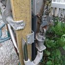 激安❗早い者勝ち！アルミの三段階、伸縮ハシゴです！