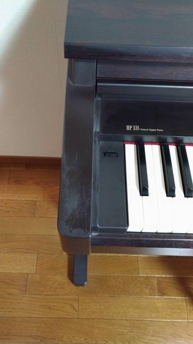 中古　電子　ピアノ　　Roland 　　　ローランド　　HP335　椅子　カバー付