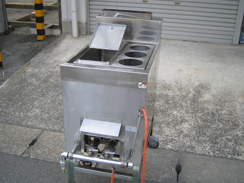 麵ゆで機　　プロパンガス用
