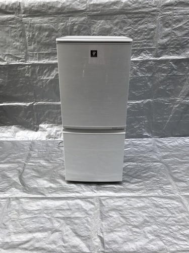 美品 シャープ SHARP プラズマクラスター 137L 2ドア冷凍冷蔵庫 12年製 SJ-PD14W-S 調布市