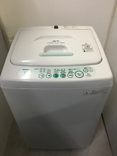 【楽天最安値に挑戦】 東芝　5キロ　洗濯機　2009年製　お譲りします2 洗濯機