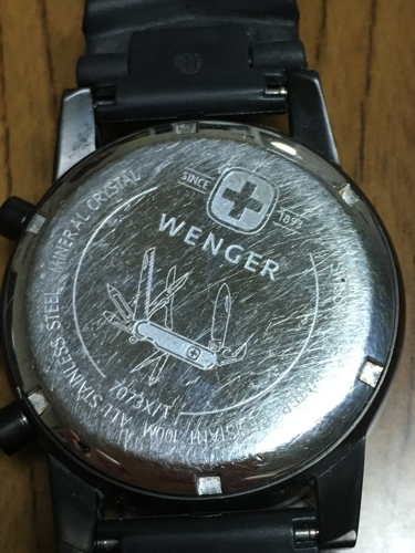 厚 17 4 中古 Wenger ウェンガー コマンドクロノグラフ メンズ腕時計 Magokoro 江別のアクセサリー 腕時計 の中古 古着あげます 譲ります ジモティーで不用品の処分