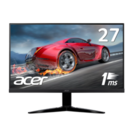 Acer ゲーミングモニター KG271bmiix 27インチ 応答速度1ms/Free Sync/フレームレス/スピーカー内蔵
