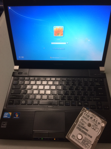 無料診断！SSD交換作業