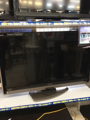 SHARP 40型液晶TV ブルーレイ内蔵。