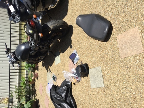 １週間で削除します。400cc