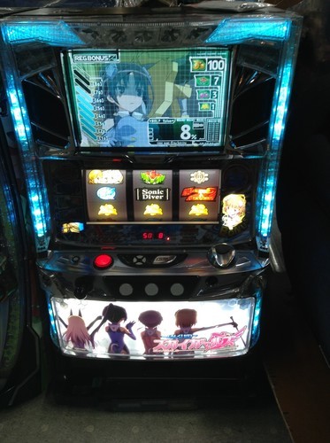 ★来店限定★TAKASAGO　スカイガールズ-よろしく！ゼロ-　パチスロ　実機　コイン不要機　ドアキー・設定キー付属！